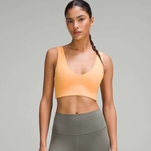lululemon Align™ V-Neck Bra Light Support - Mango Dream - 8/Medium